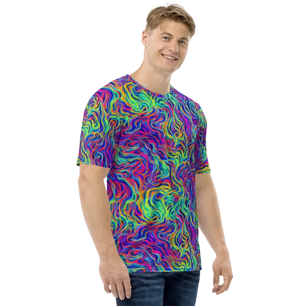 Colourstorm on Men's Crew Neck T-Shirt — Right