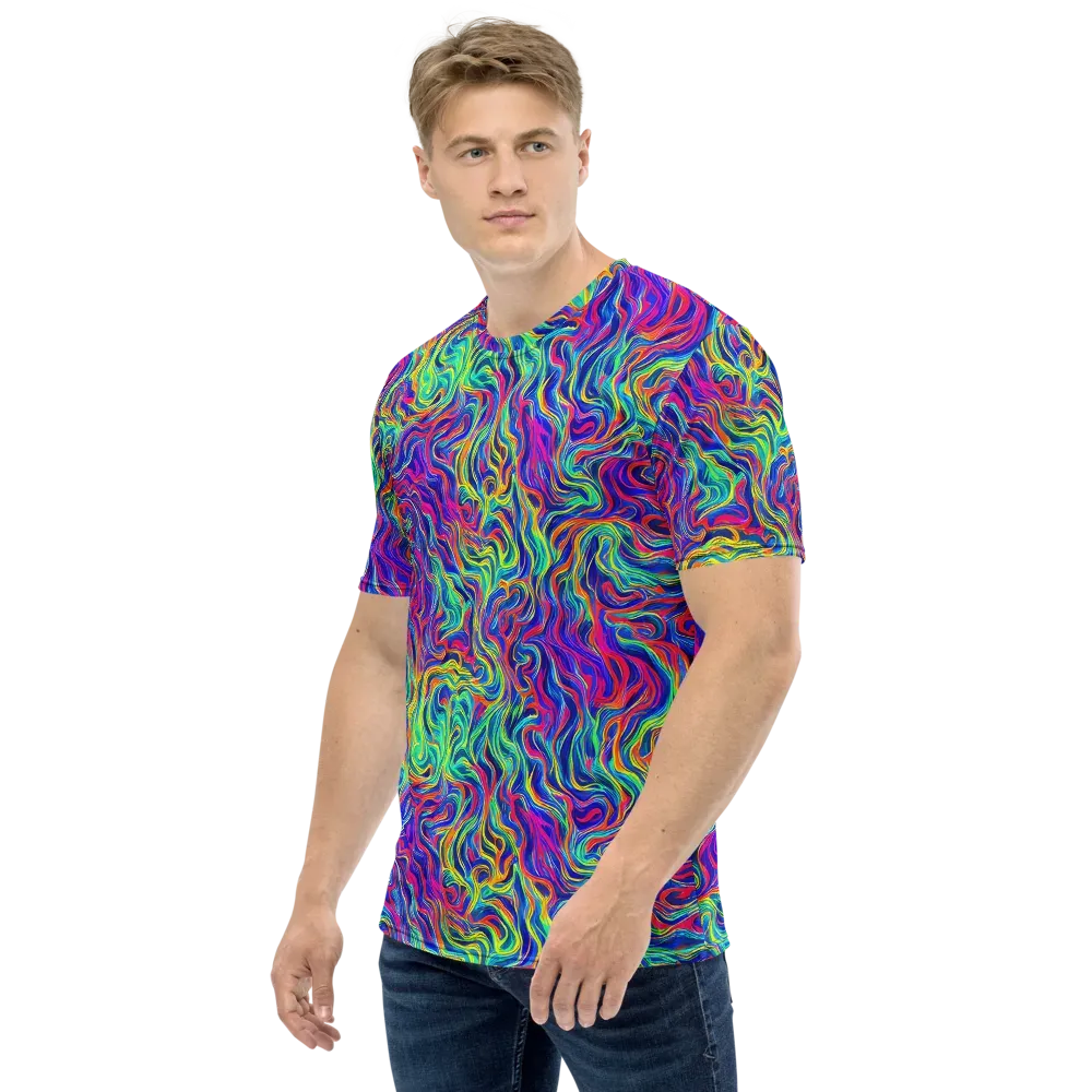 Colourstorm on Men's Crew Neck T-Shirt — Left
