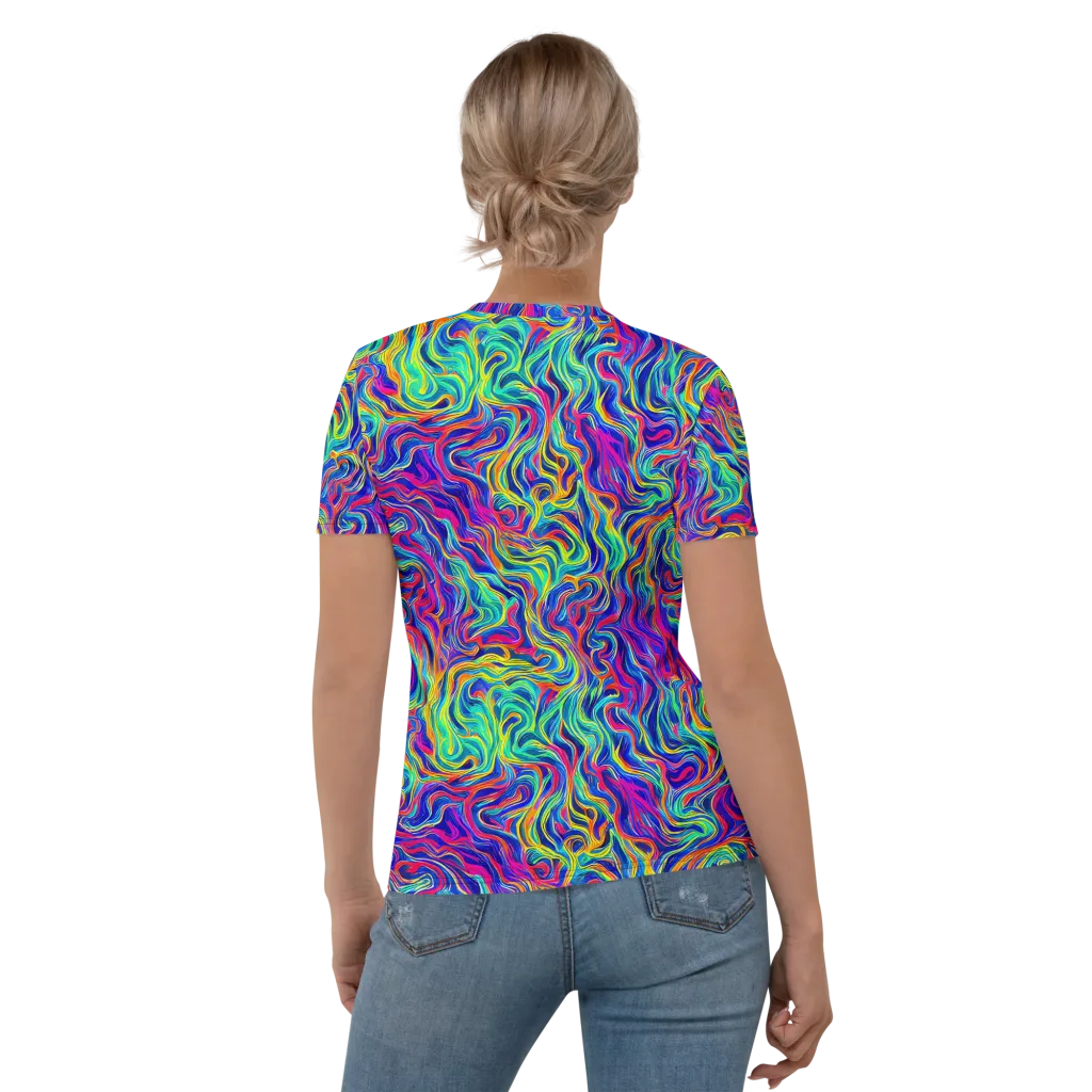 Colourstorm on Women's Crew Neck T-Shirt — Back