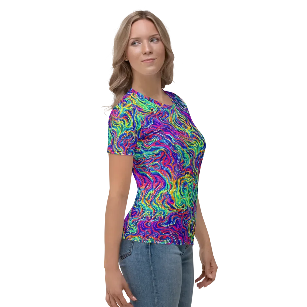 Colourstorm on Women's Crew Neck T-Shirt — Right