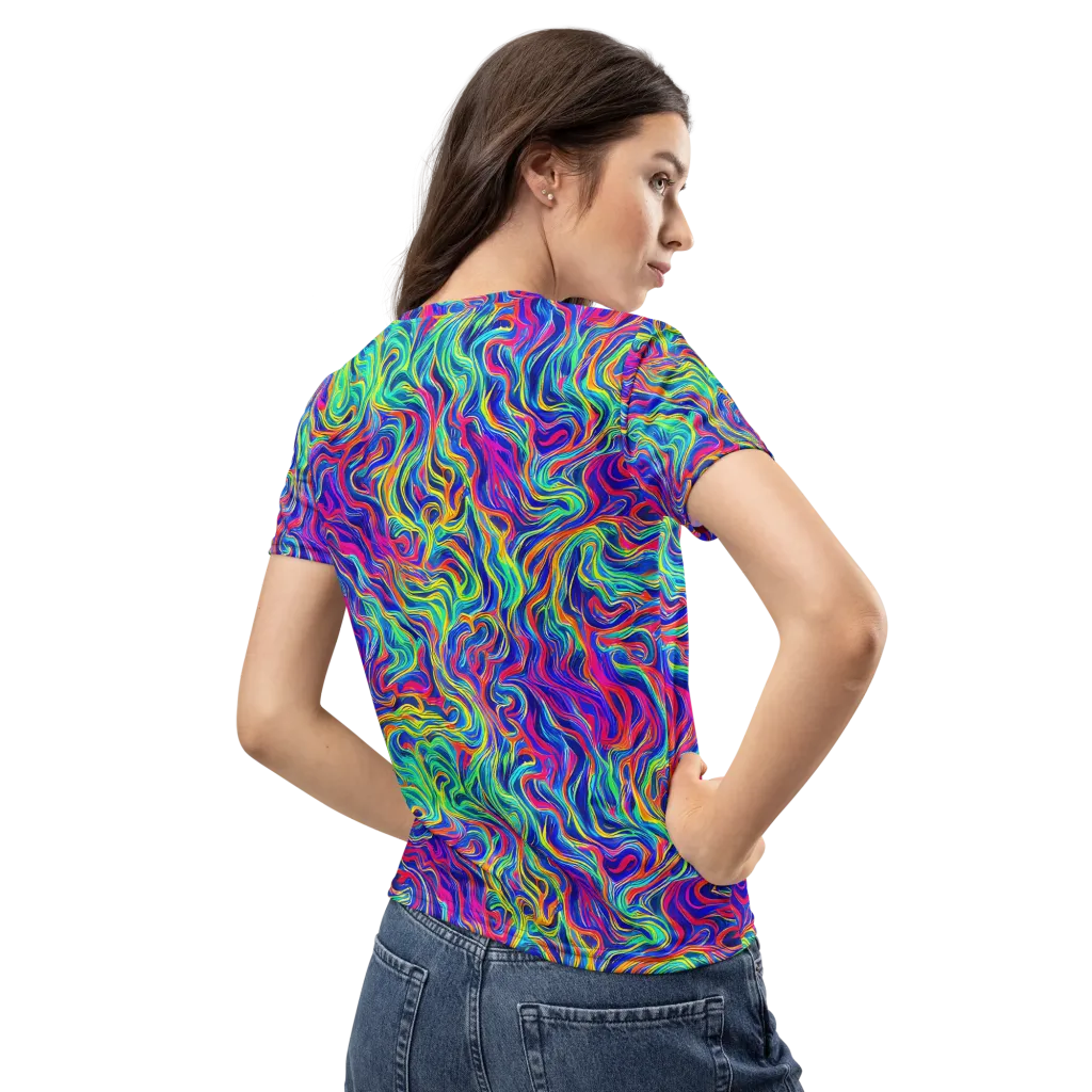 Colourstorm on Women's Crew Neck T-Shirt — Back