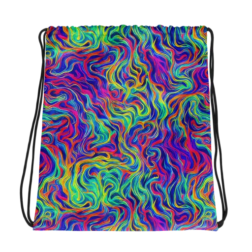 Colourstorm on a Drawstring Bag