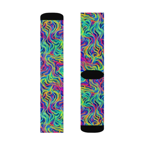 Colourstorm on a Socks