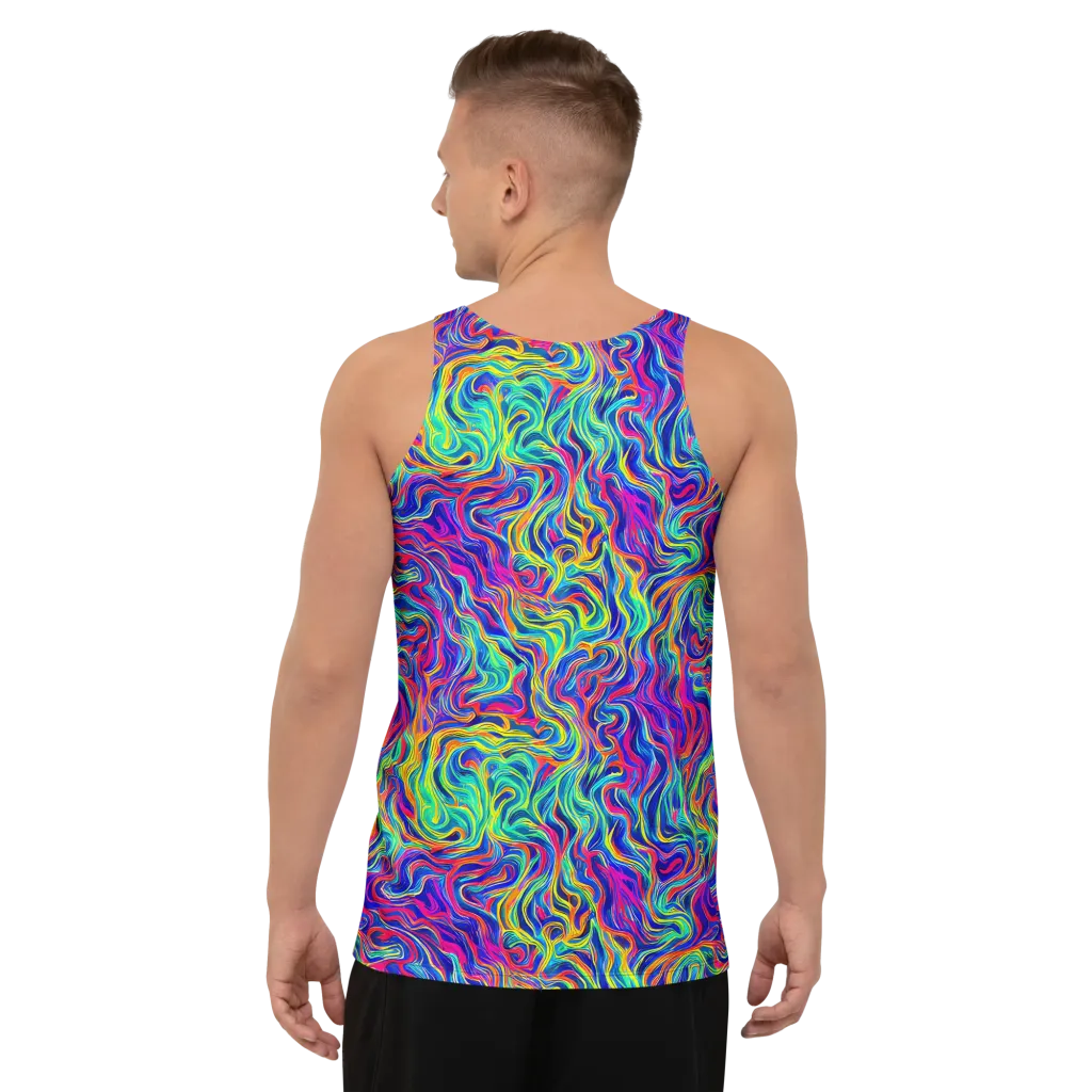 Colourstorm on Men's Tank Top — Back