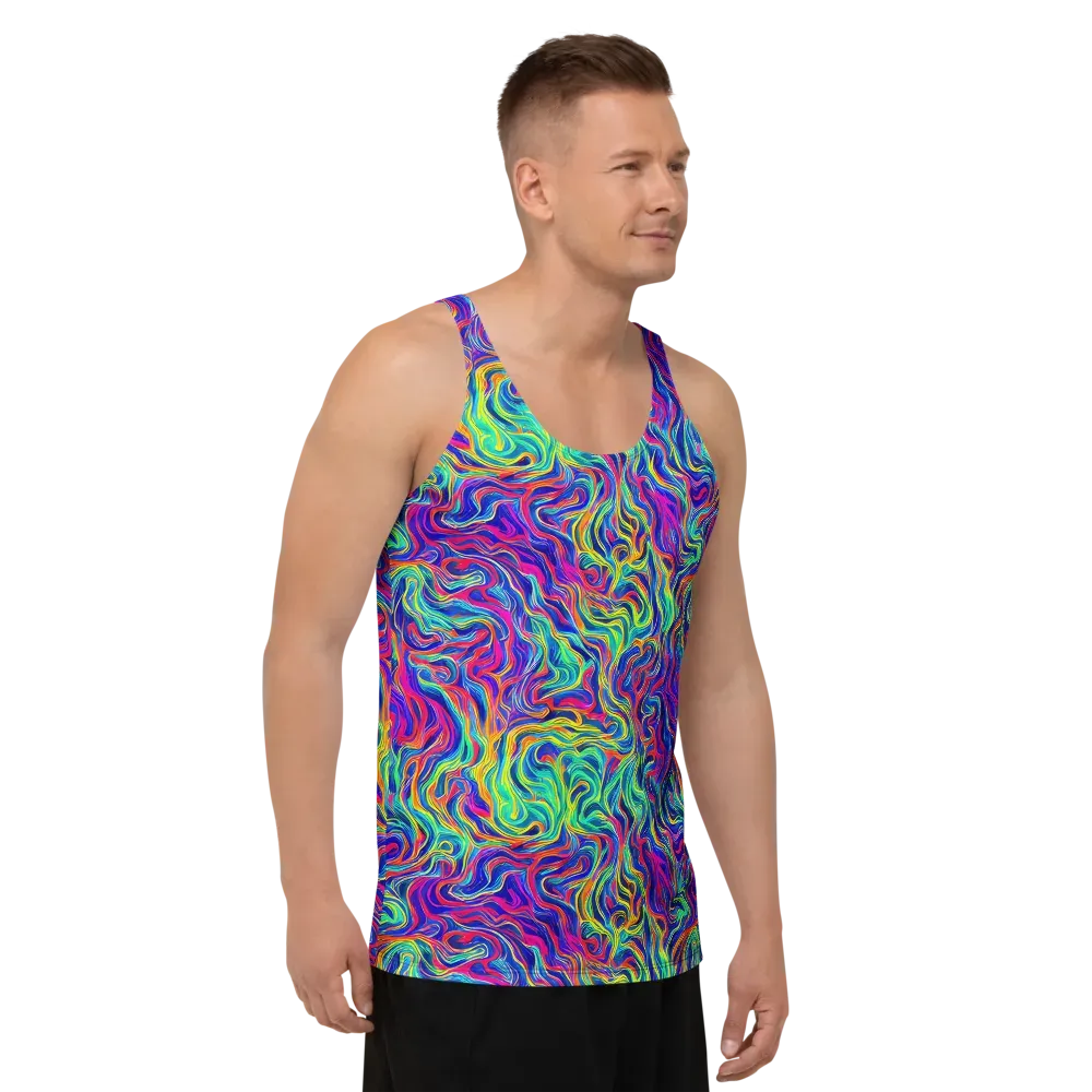 Colourstorm on Men's Tank Top — Right Front