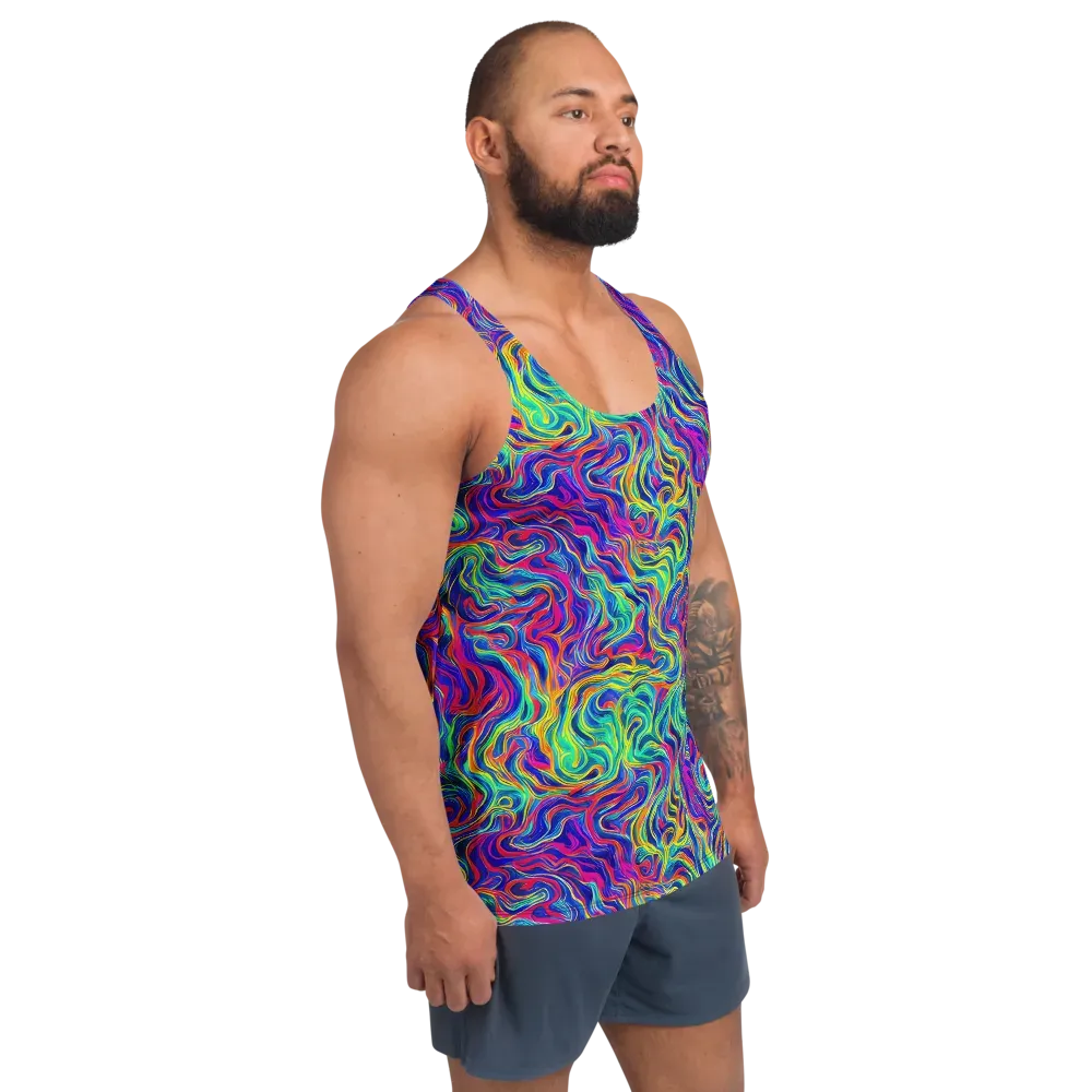 Colourstorm on Men's Tank Top — Right Front