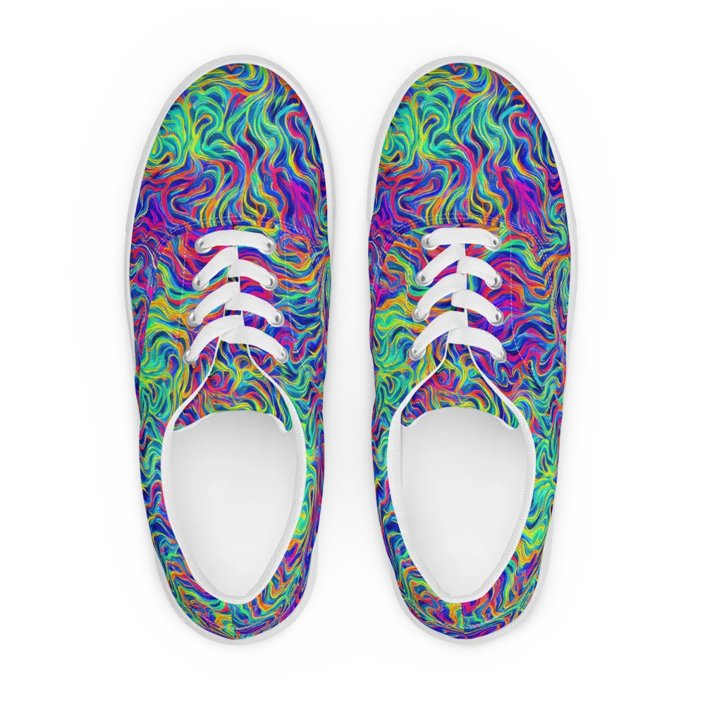 Colourstorm on Men's Lace-Up Canvas Shoes — Front
