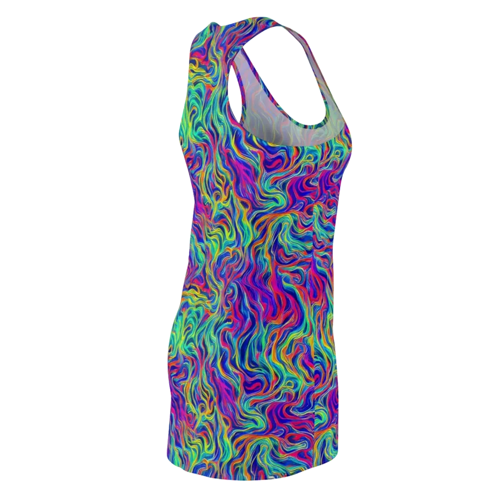 Colourstorm on Racerback Dress — Back Side