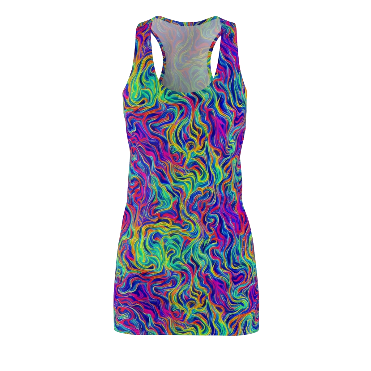 Colourstorm on Racerback Dress — Front