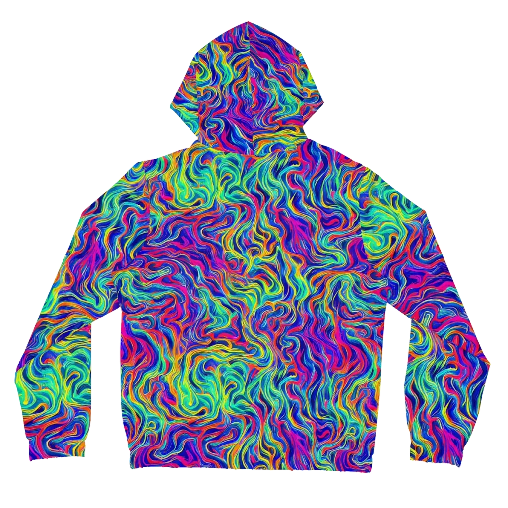 Colourstorm on Women's Full-Zip Hoodie — Back