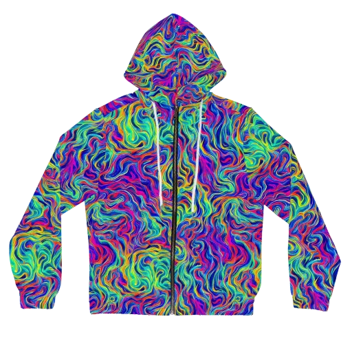 Colourstorm on a Women's Full-Zip Hoodie