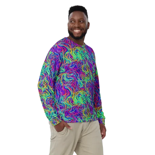 Colourstorm on a Sweatshirt