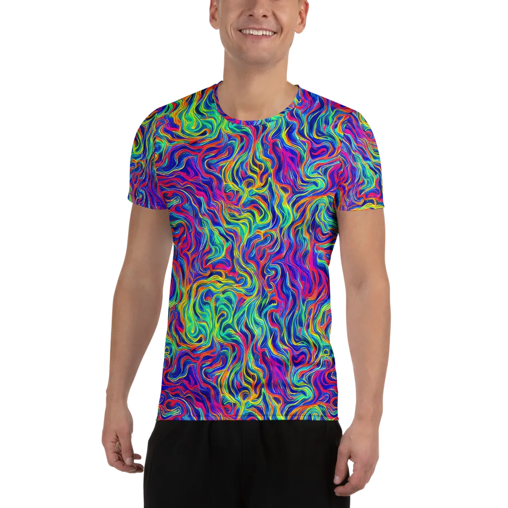 Colourstorm on Men's Athletic T-Shirt — Front