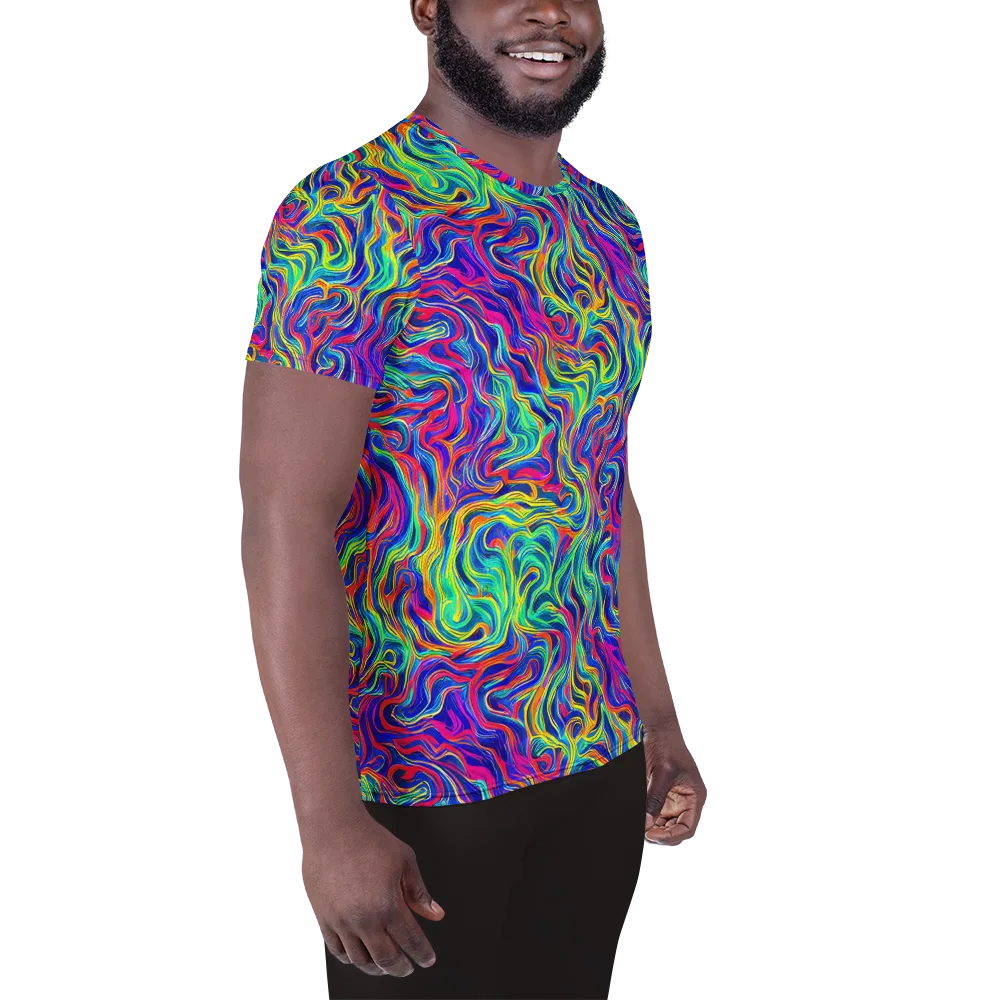 Colourstorm on Men's Athletic T-Shirt — Right