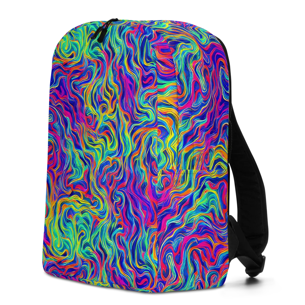 Colourstorm on Minimalist Backpack — Left