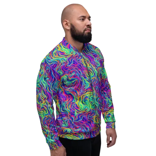 Colourstorm on a Bomber Jacket
