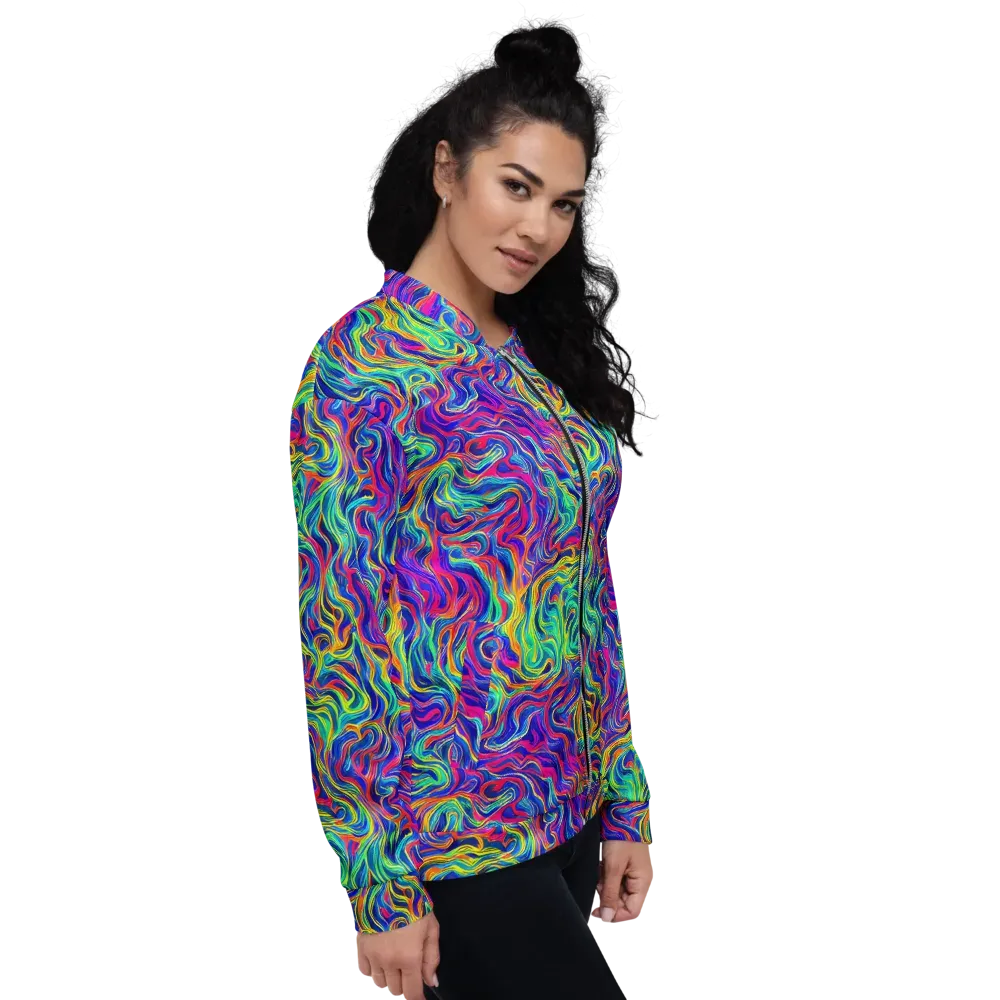 Colourstorm on Bomber Jacket — Right