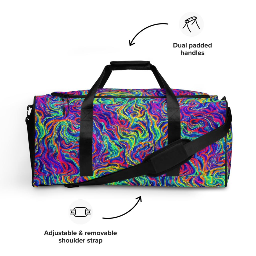 Colourstorm on Duffle Bag — Front
