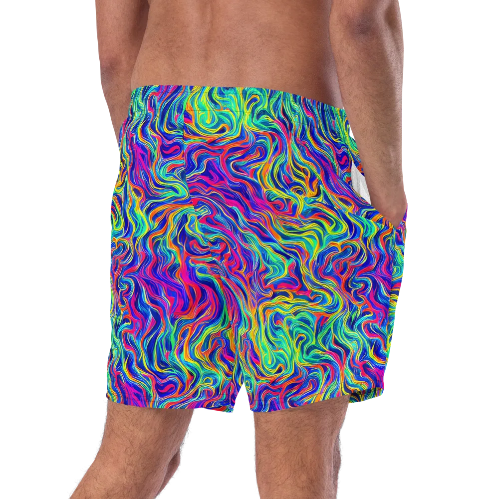 Colourstorm on Swim Trunks — Right Back