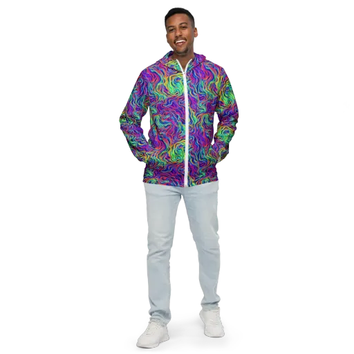 Colourstorm on a Men's Windbreaker
