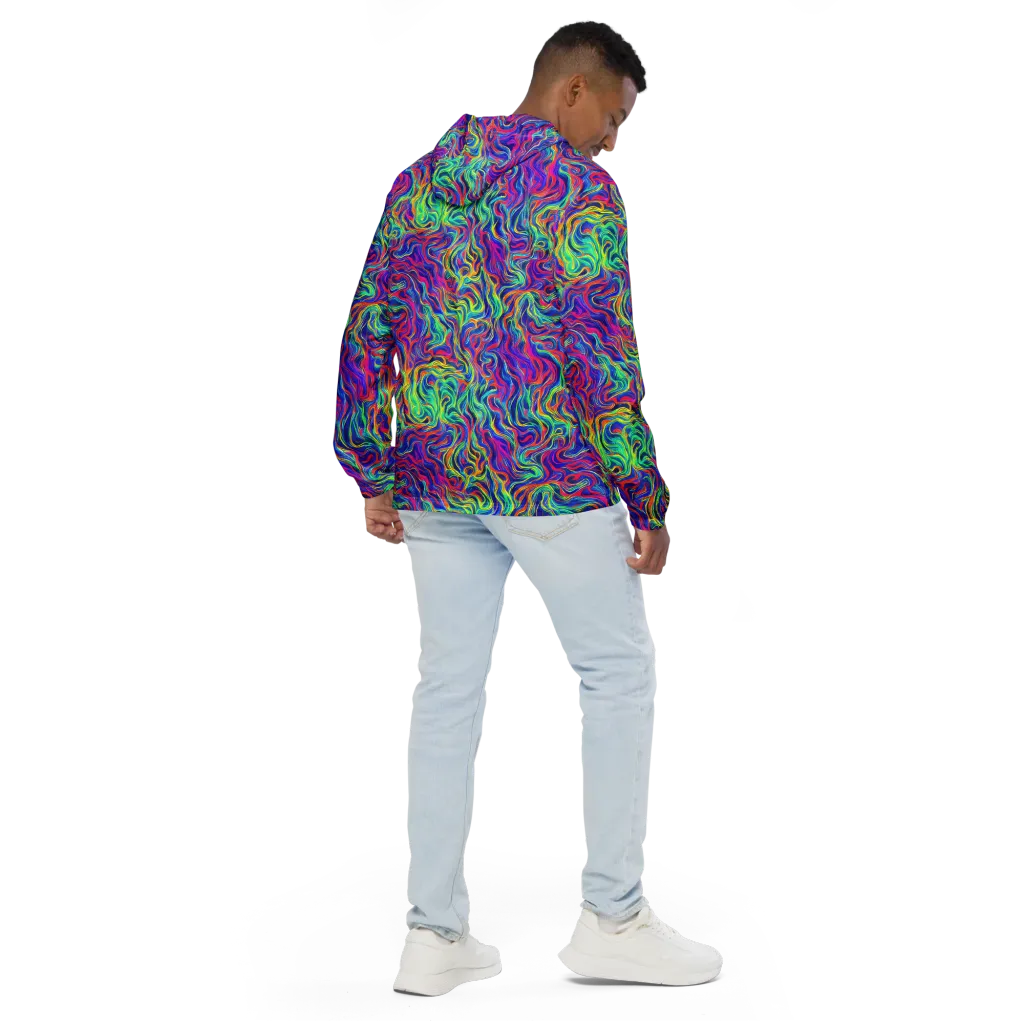 Colourstorm on Men's Windbreaker — Back
