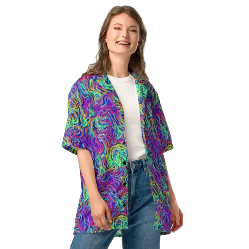 Colourstorm on a Button Shirt