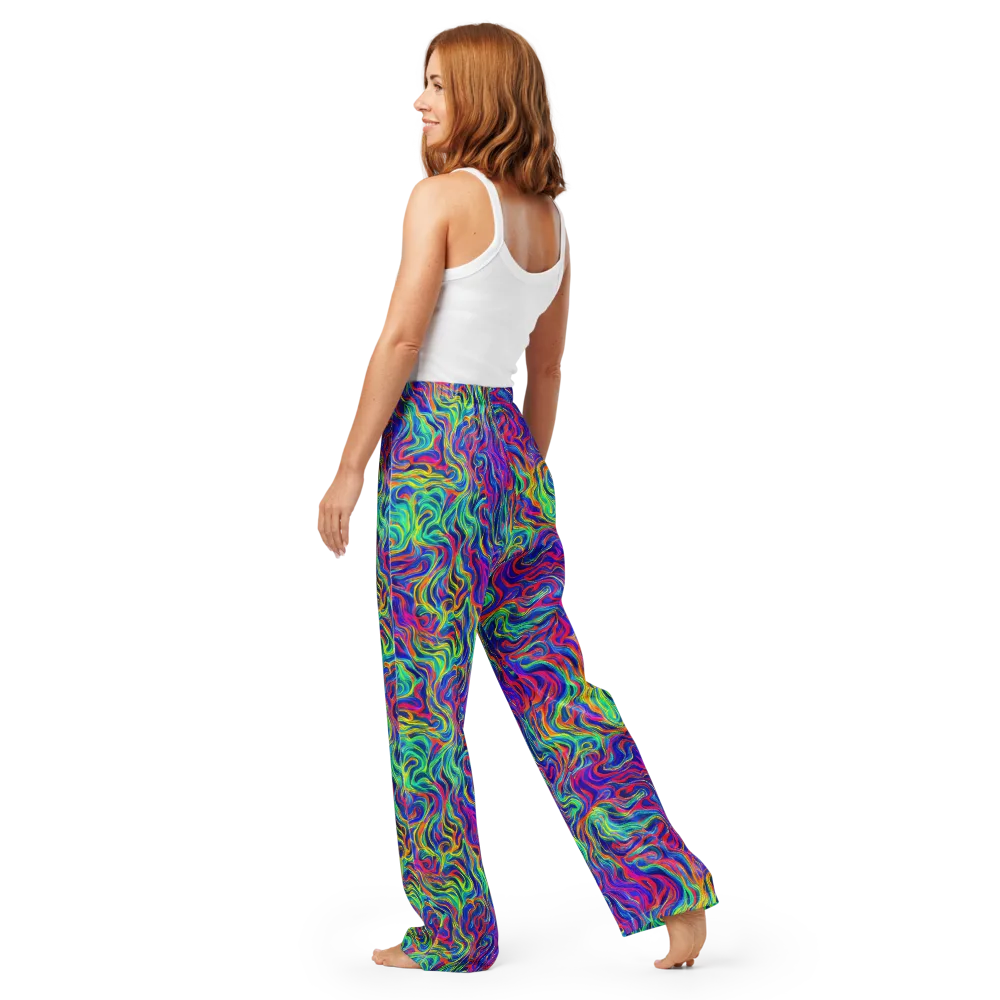 Colourstorm on Women's Pajama Pants — Back