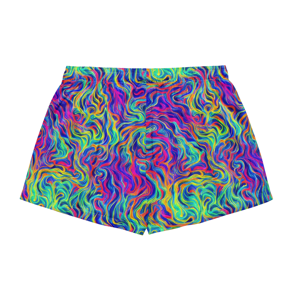 Colourstorm on Women's Pajama Shorts — Back