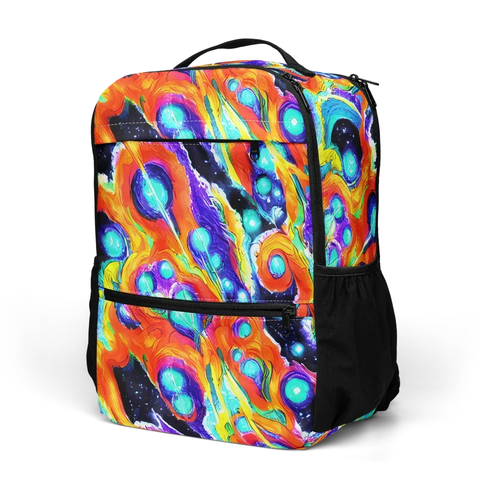 Astral Lava on Utility Backpack — Left Front