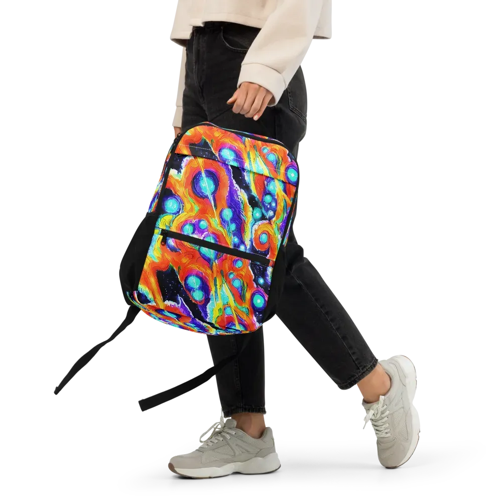 Astral Lava on Utility Backpack — Front