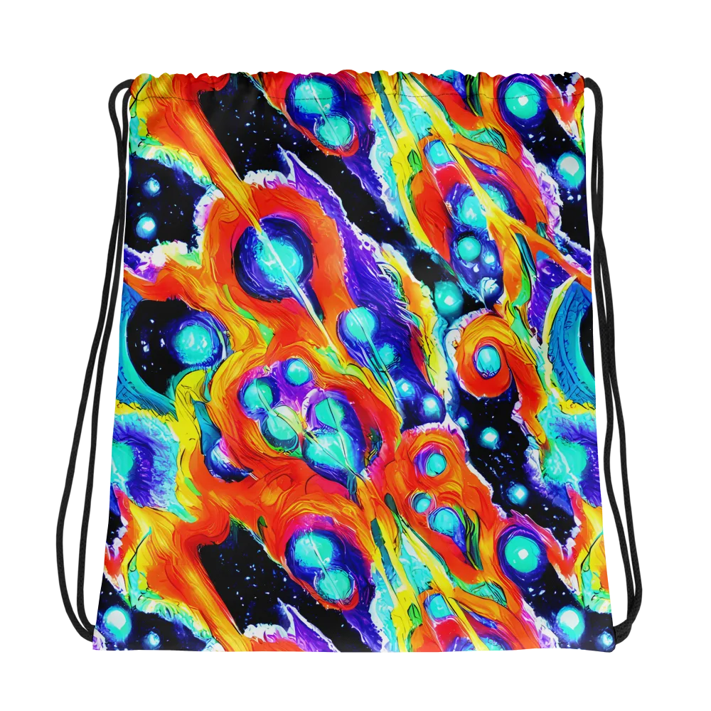 Astral Lava on Drawstring Bag — Photo