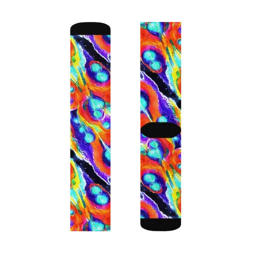 Astral Lava on a Socks
