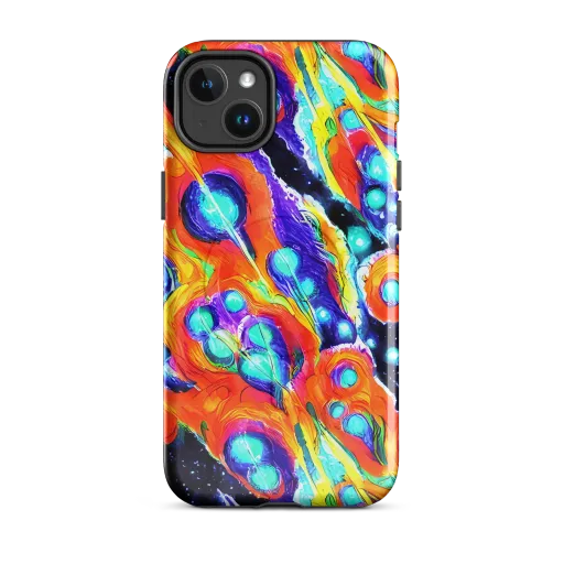 Astral Lava on a MagSafe Tough Case for iPhone®