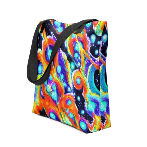 Astral Lava on a Tote Bag