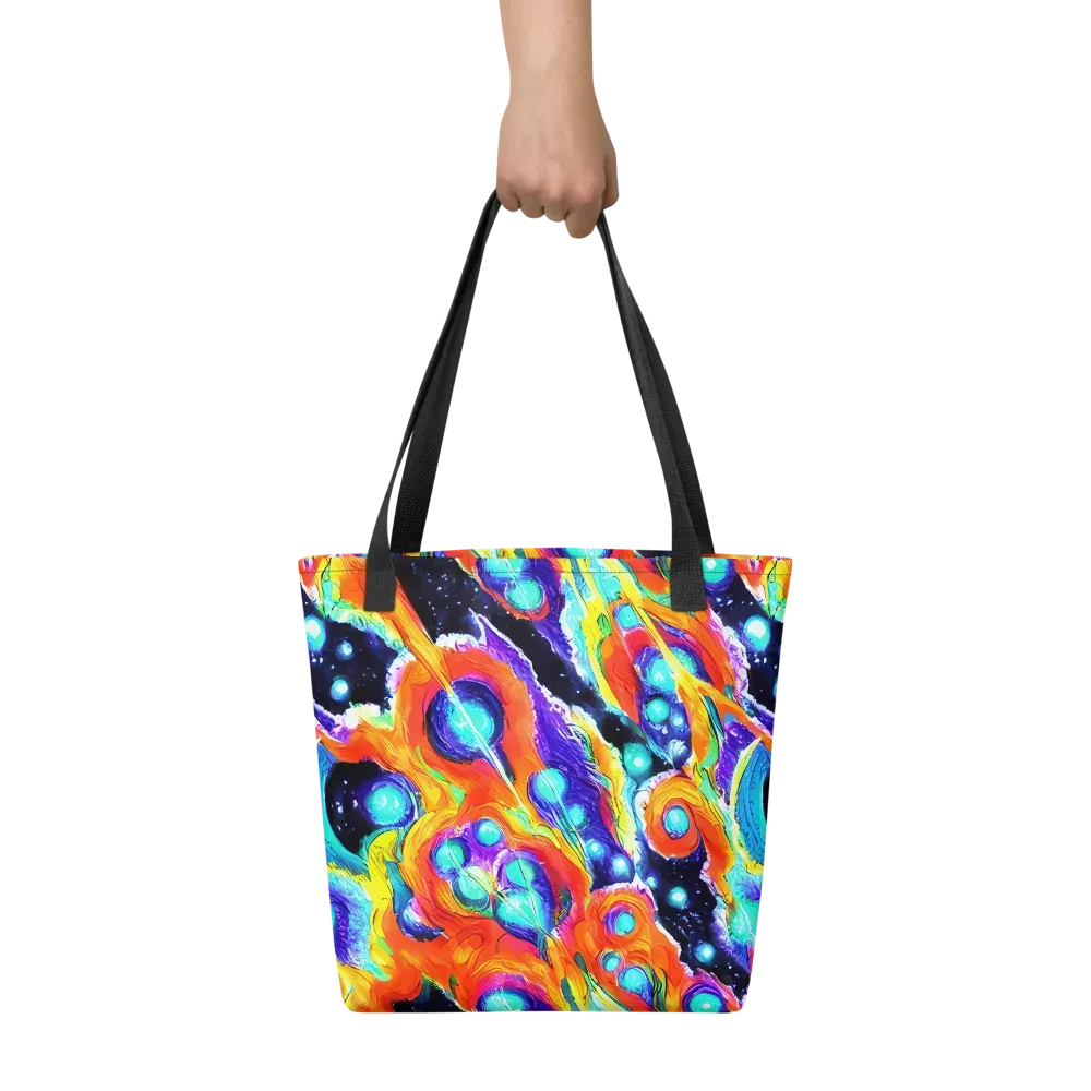 Astral Lava on Tote Bag — Front
