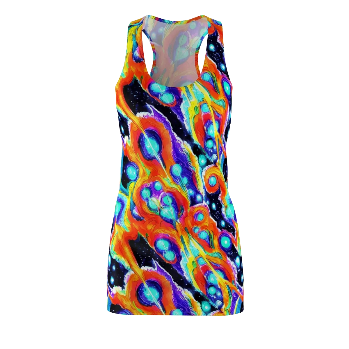 Astral Lava on Racerback Dress — Front