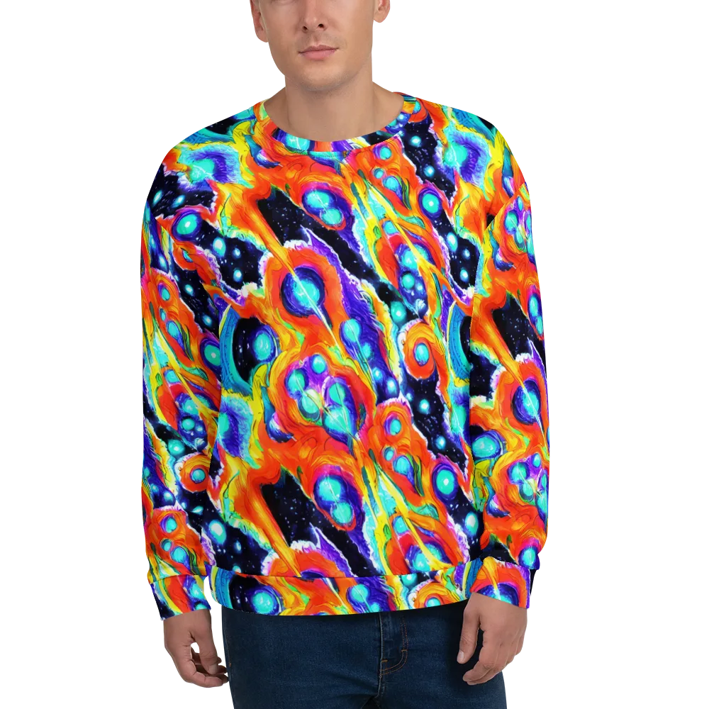 Astral Lava on Sweatshirt — Front