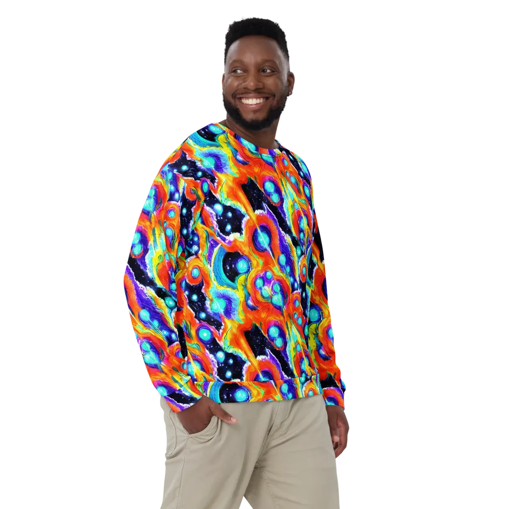 Astral Lava on Sweatshirt — Front