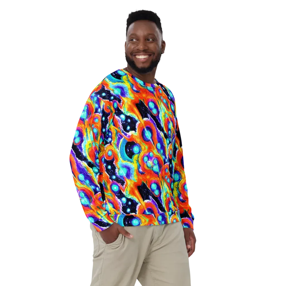 Astral Lava on Sweatshirt — Front