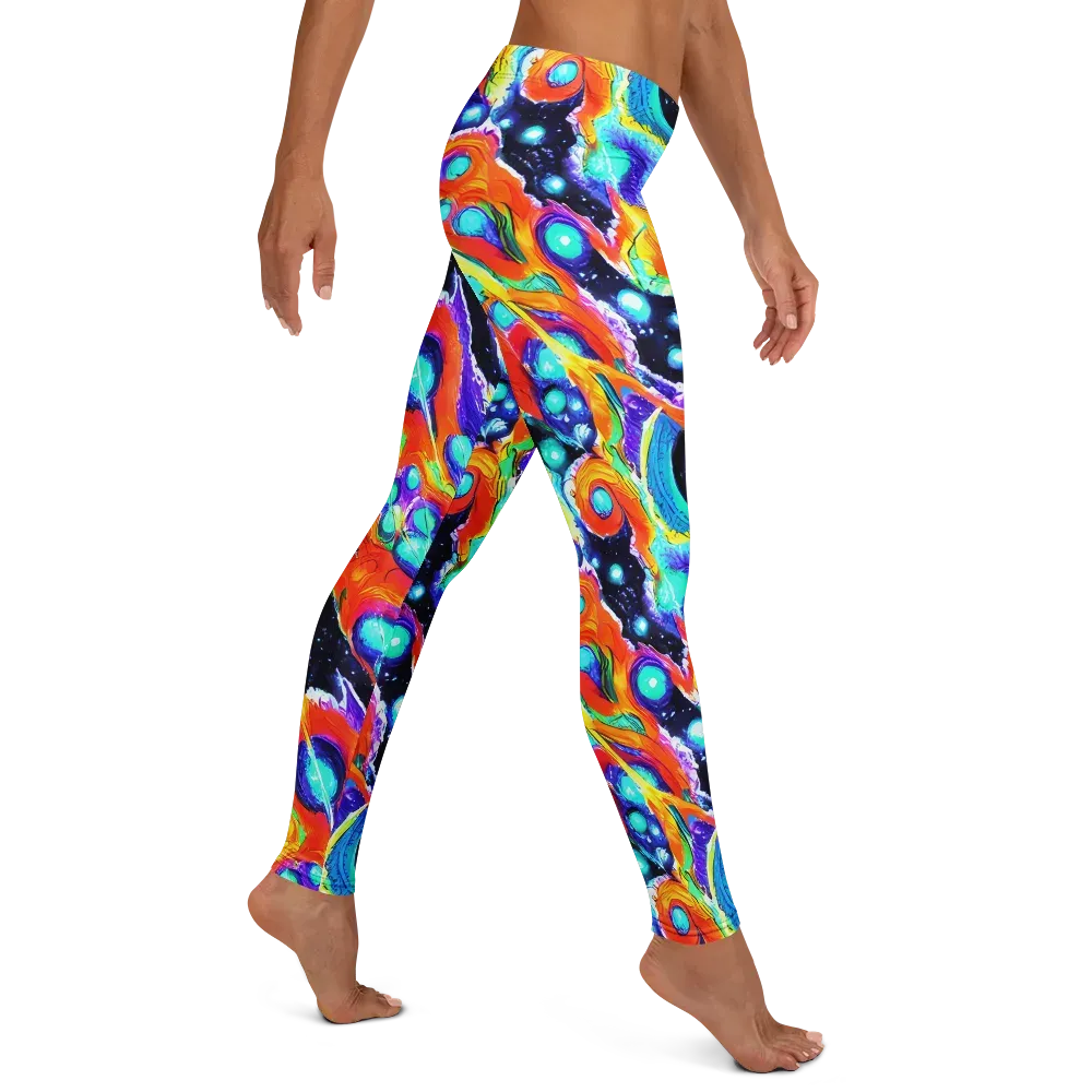 Astral Lava on Leggings — Right