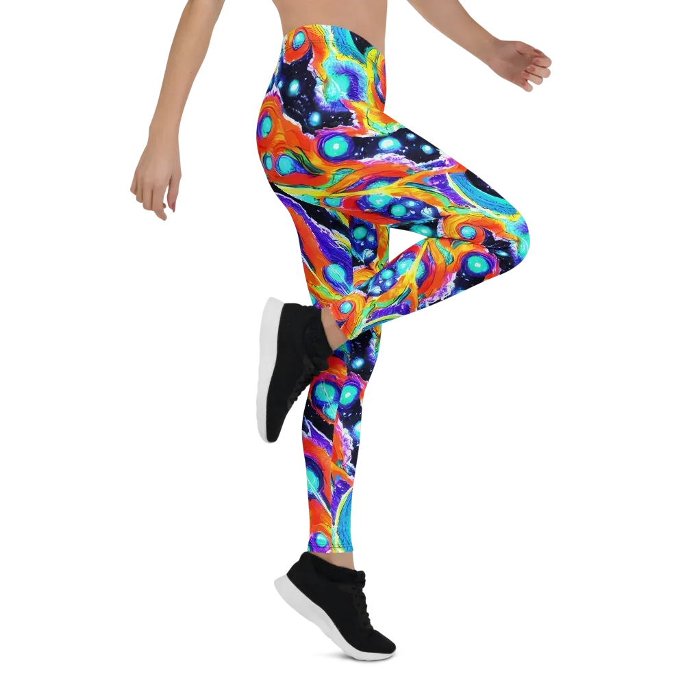 Astral Lava on Leggings — Right