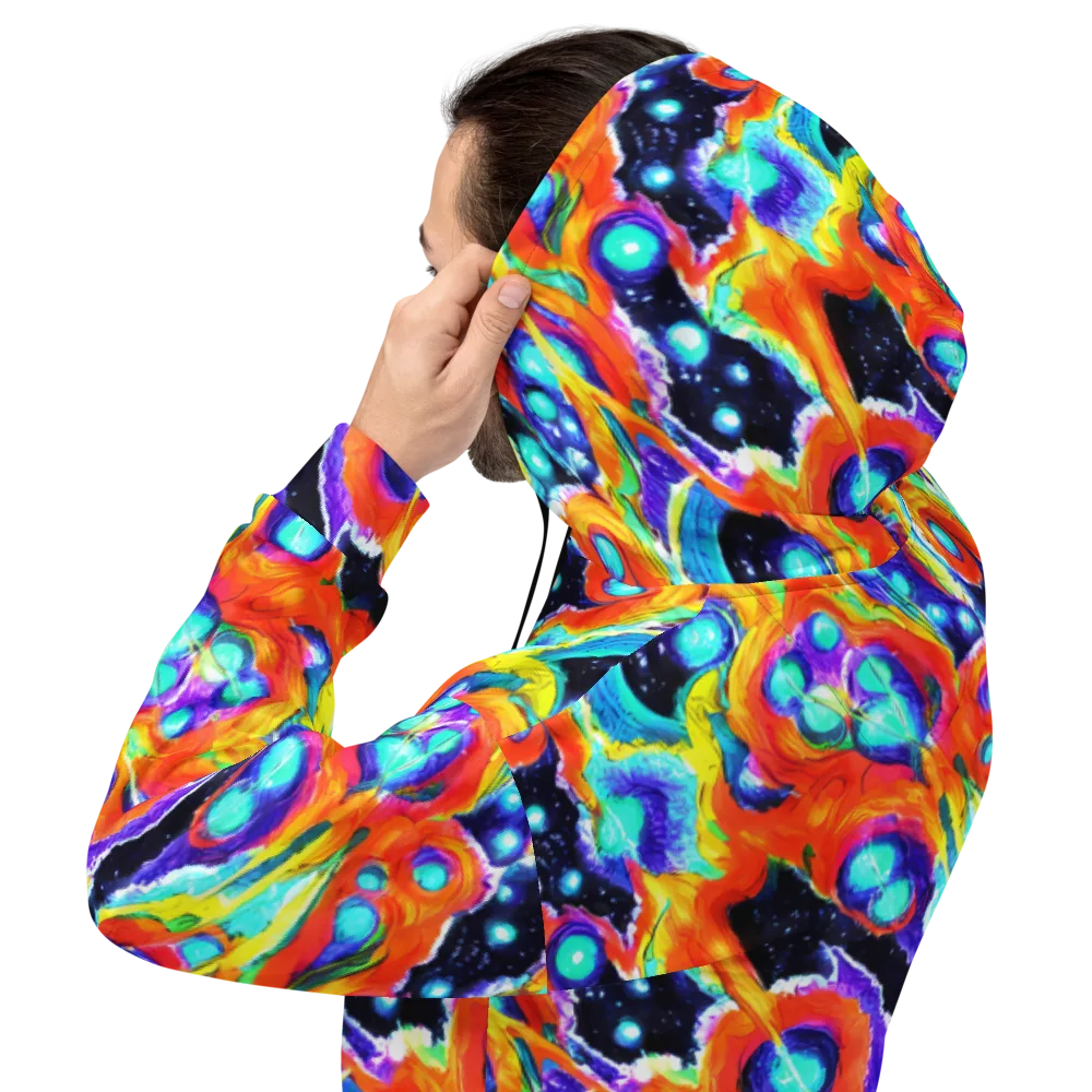 Astral Lava on Hoodie — Back