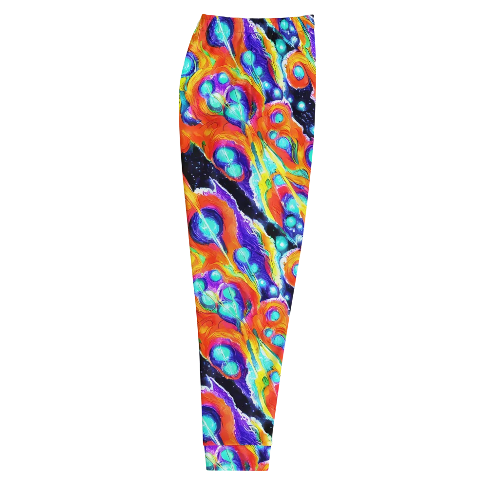 Astral Lava on Men's Joggers — Right