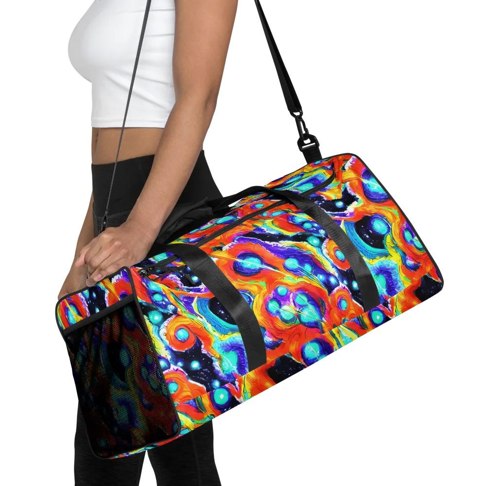 Astral Lava on Duffle Bag — Front