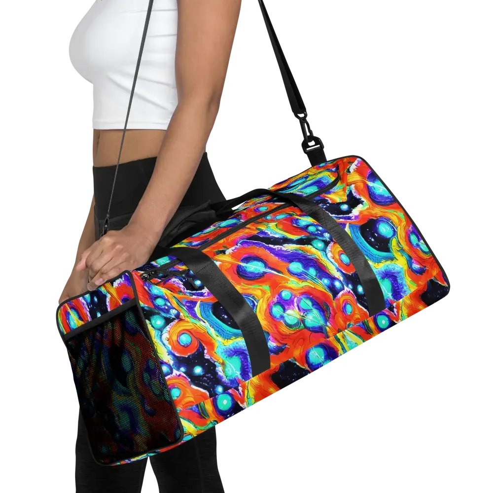 Astral Lava on Duffle Bag — Front