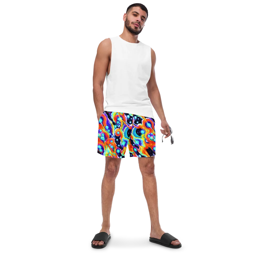 Astral Lava on Swim Trunks — Front