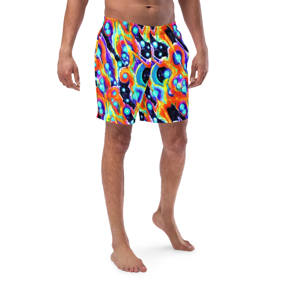 Astral Lava on Swim Trunks — Front