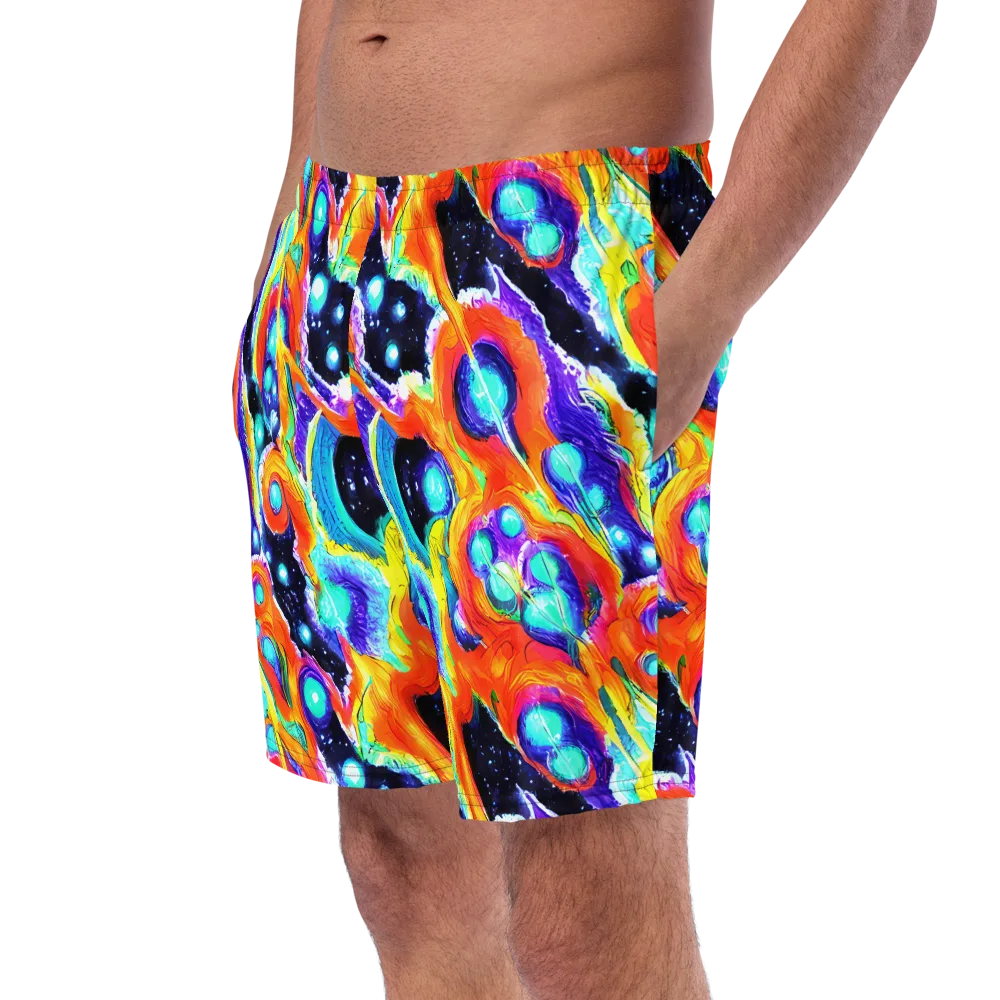 Astral Lava on Swim Trunks — Left Front