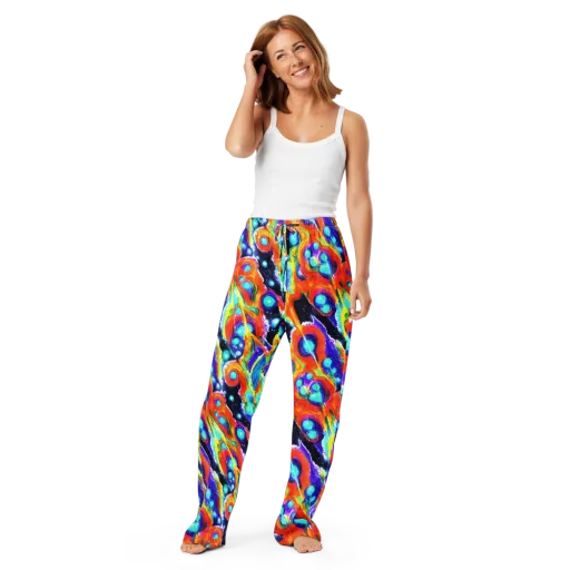 Astral Lava on a Women's Pajama Pants
