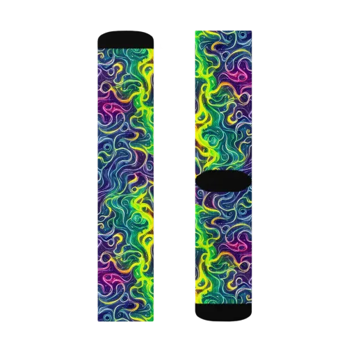 Psychedelic Undertow on a Socks